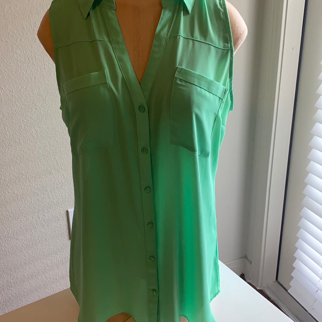 Lime Green Top